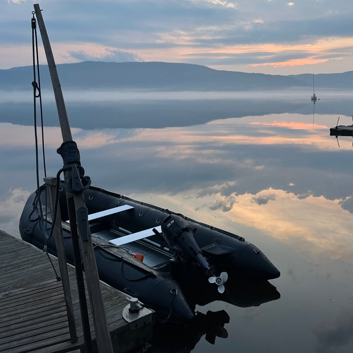 Utleie DSA 420 gummibåt alu dørk - SeaBreeze