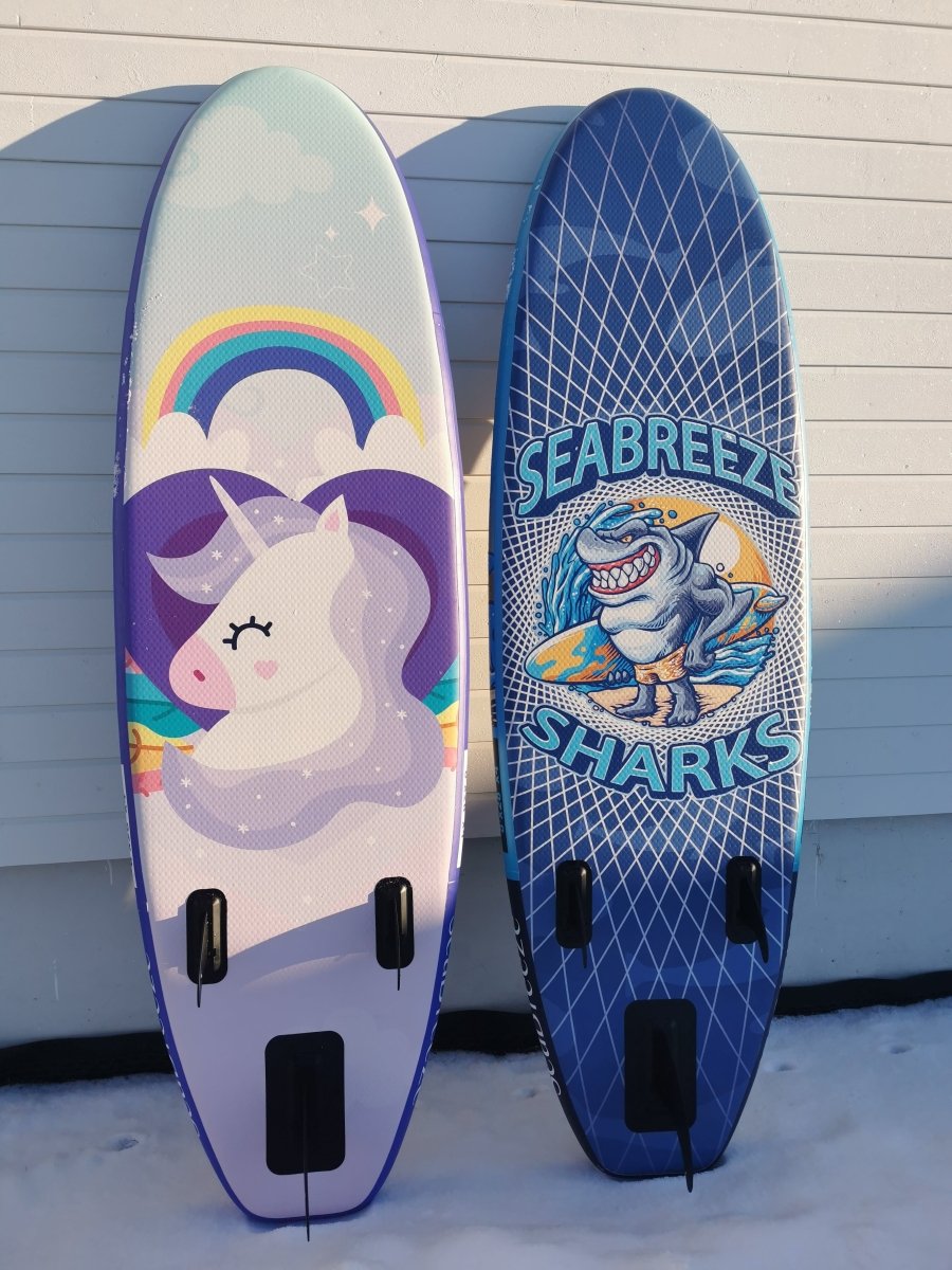 SeaBreeze Unicorn 8" SUP for barn - SeaBreeze