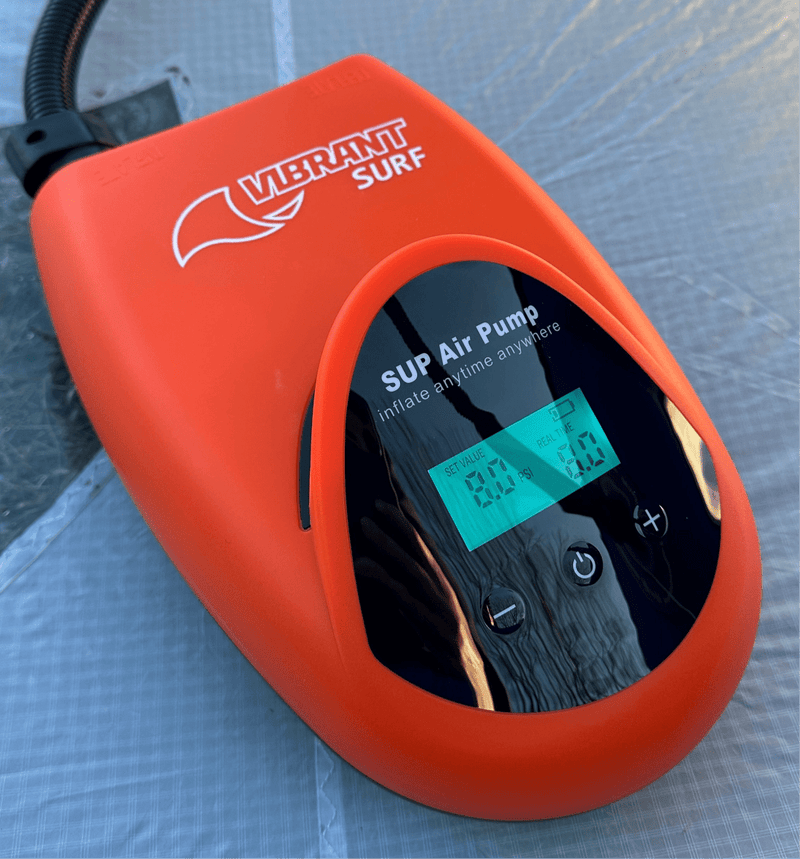 Kraftig oppladbar SUP pumpe – elektrisk | SeaBreeze