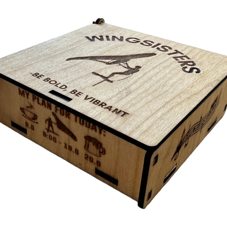 Wingsisters coaster - glassunderlag - SeaBreeze