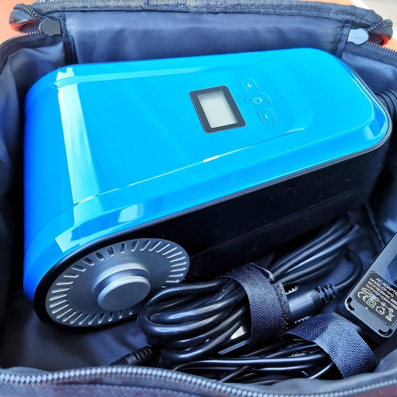 Oppladbar SUP pumpe med innebygget batteri - SeaBreeze