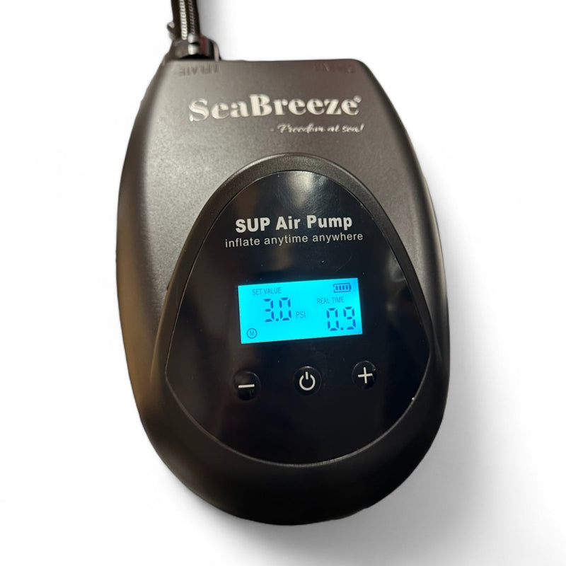 Kraftig oppladbar SUP pumpe – elektrisk | SeaBreeze