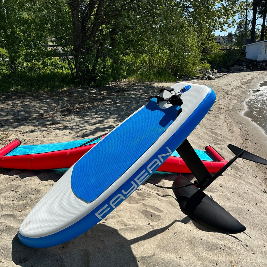 Utleie Wingfoil. Komplett pakke 5,7" + 4m2 winge - SeaBreeze