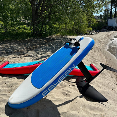 Utleie wingfoil utstyr.