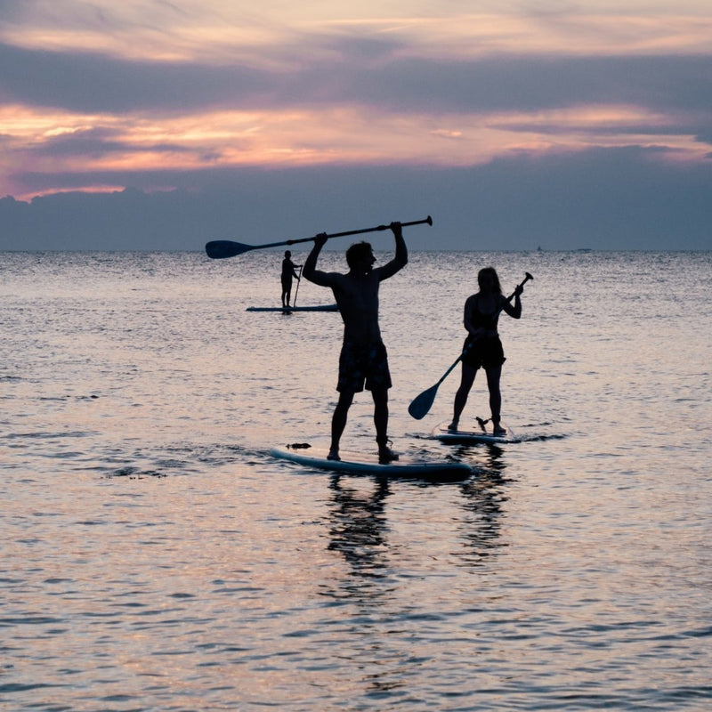 SUP padletur i Leangbukta